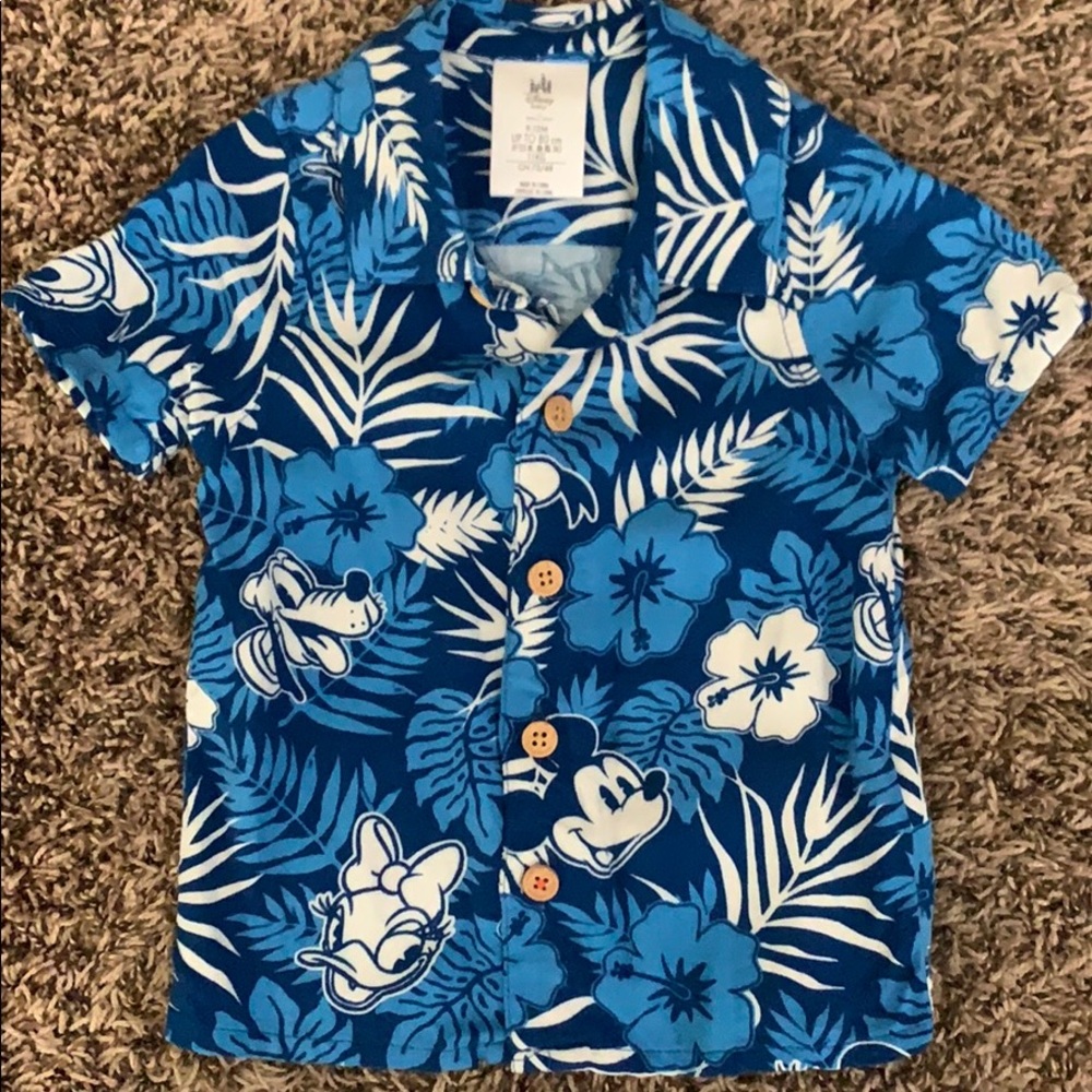 Disney Baby Boy Hawaiian Shirt